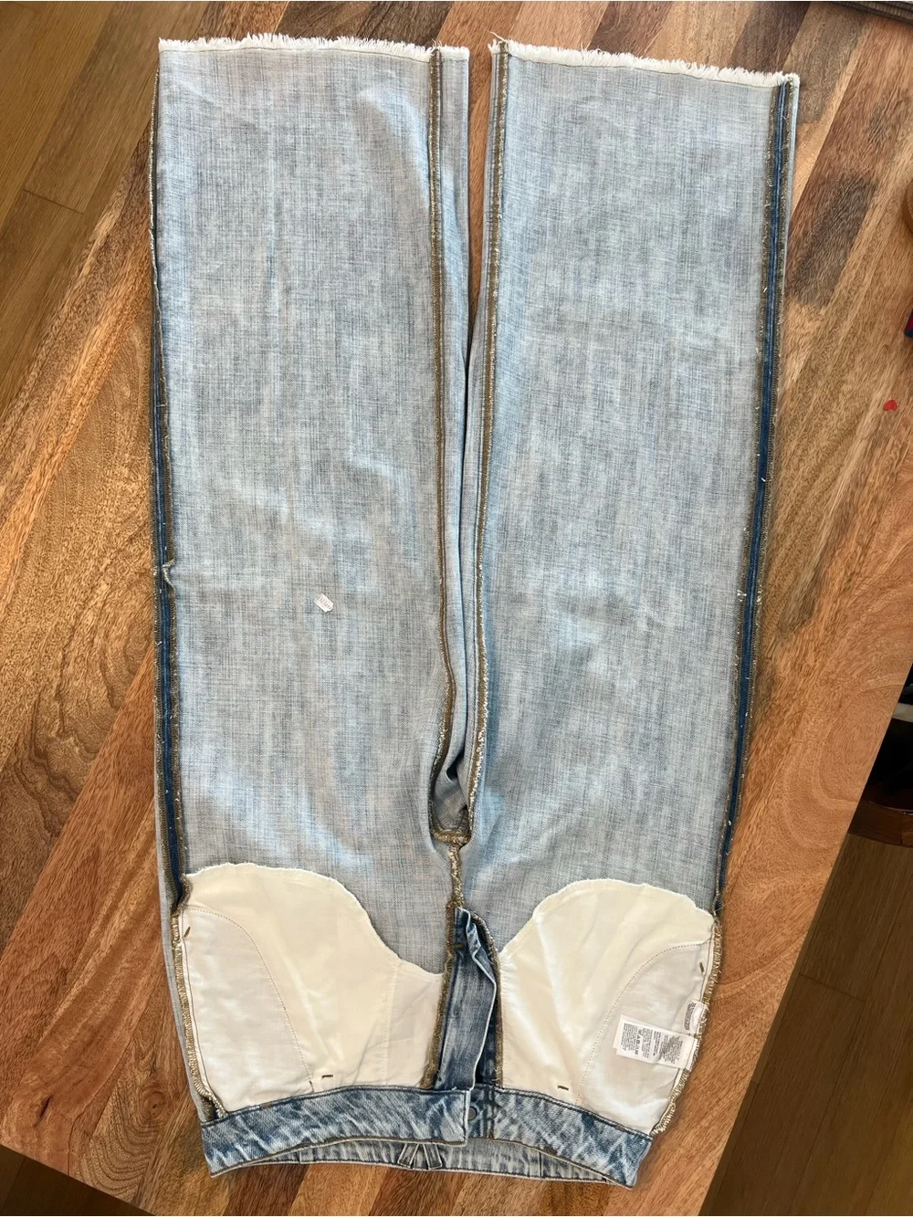 J.Crew Point Sur Puddle Jeans High Rise Wide Leg Size 28 - Picture 9 of 15